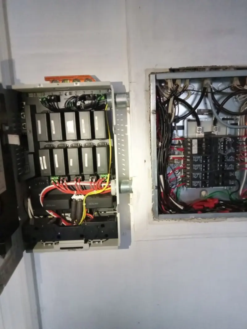 Electrical panel upgrade completed for Commercial Electrician Services in Skippers Corner